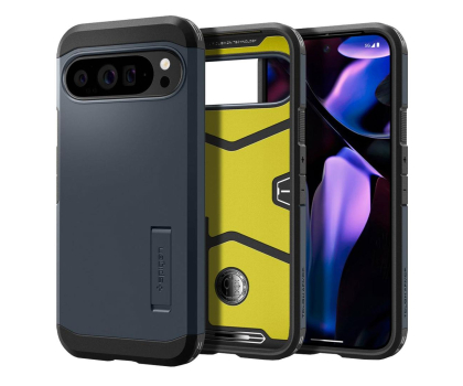 Etui / obudowa na smartfona Spigen Tough Armor do Google Pixel 9 Pro XL Metal Slate